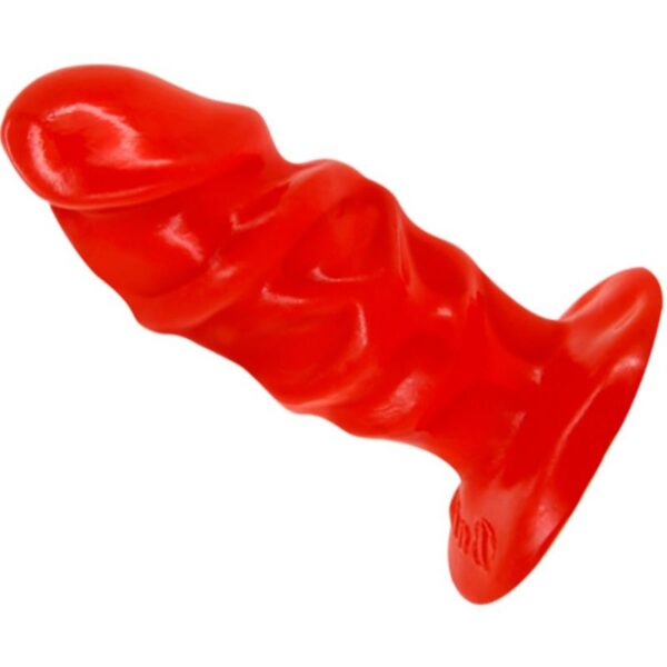 BAILE UNISEX ANAL PLUG WITH SUCTION CUP RED - Image 4