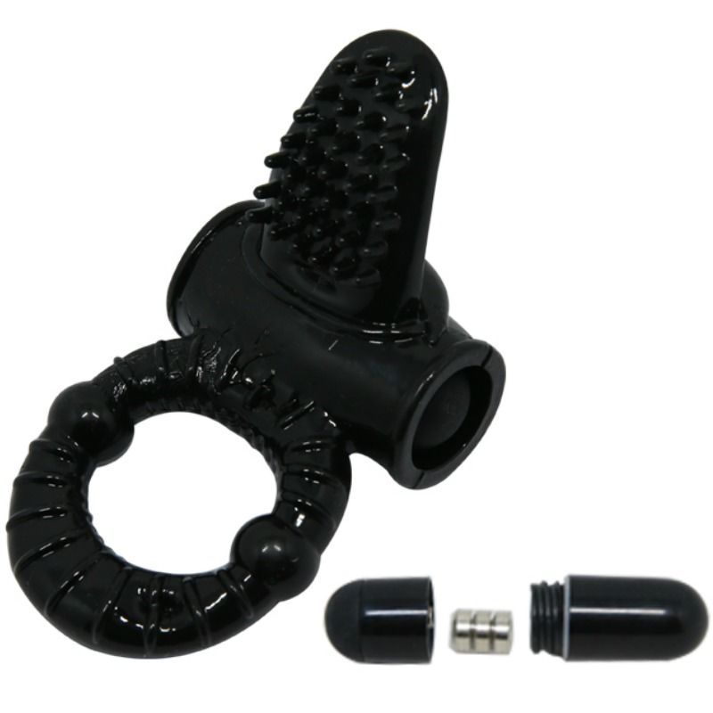SWEET RING VIBRATING RING WITH TEXTURED RABBIT - Image 5