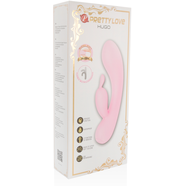 PRETTY LOVE SMART HUGO VIBRATING EARS RABBIT VIBRATOR - Image 2