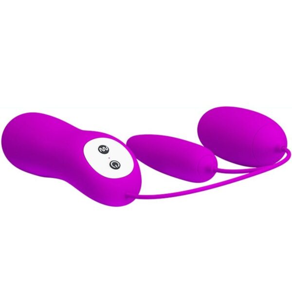 PRETTY LOVE IRMA DOUBLE VIBRATING EGG - Image 3