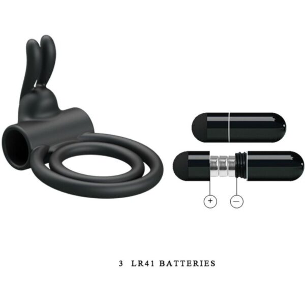 PRETTY LOVE OSMOND SILICONE VIBRATING RING - Image 6