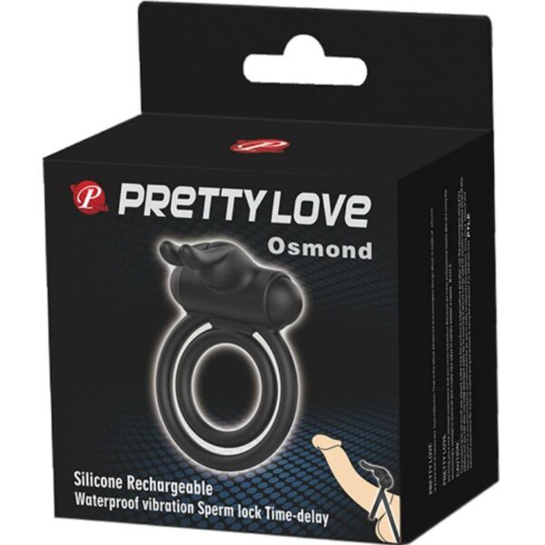 PRETTY LOVE OSMOND SILICONE VIBRATING RING - Image 7