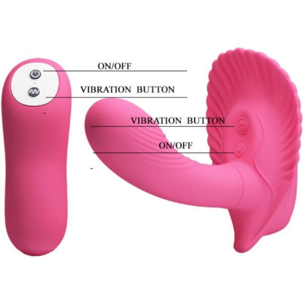 PRETTY LOVE VIBRATING G-SPOT STIMULATOR SHEEL REMOTE CONTROL - Image 9