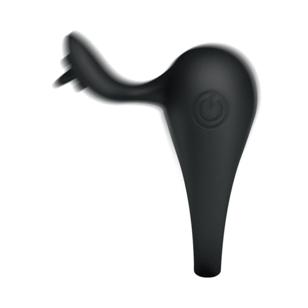 PRETTY LOVE VIBRATING SILICONE RING WITH TONGUE - Image 7