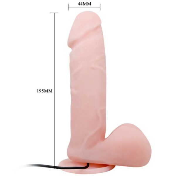 PRETTY LOVE OLIVER REALISTIC VIBRATING DILDO - Image 5