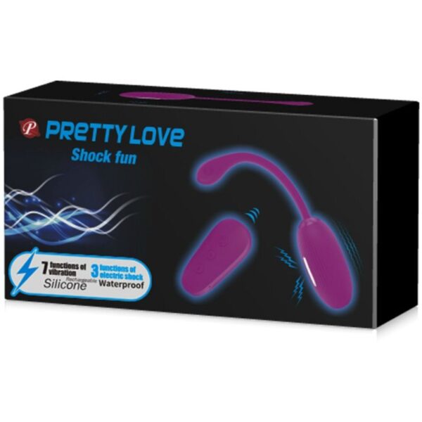 PRETTY LOVE SHOCK FUN VIBRATING EGG ELECTROSHOCK FUNCTION - Image 8