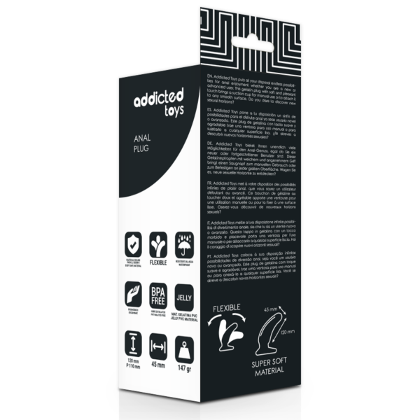 ADDICTED TOYS ANAL PLUG P SPOT 12CM - Image 5