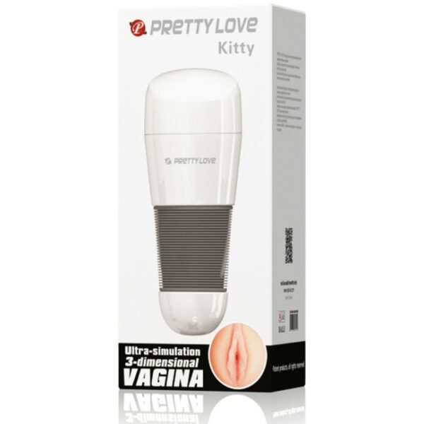 PRETTY LOVE KITTY WHITE MASTURBATOR VAGINA - Image 6