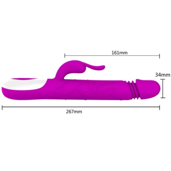 PRETTY LOVE ADRIAN VIBRATOR ROTATING FUNCTION AND UP AND DOWN - Image 3