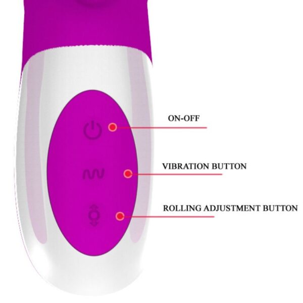 PRETTY LOVE ADRIAN VIBRATOR ROTATING FUNCTION AND UP AND DOWN - Image 4