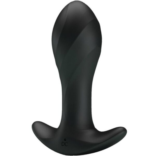 PRETTY LOVE ANAL PLUG MASSAGER BLACK