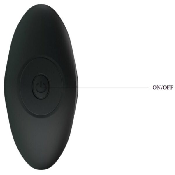 PRETTY LOVE ANAL PLUG MASSAGER BLACK - Image 4