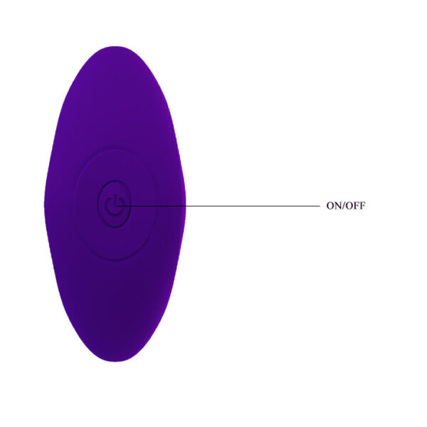PRETTY LOVE ANAL PLUG MASSAGER PURPLE - Image 4