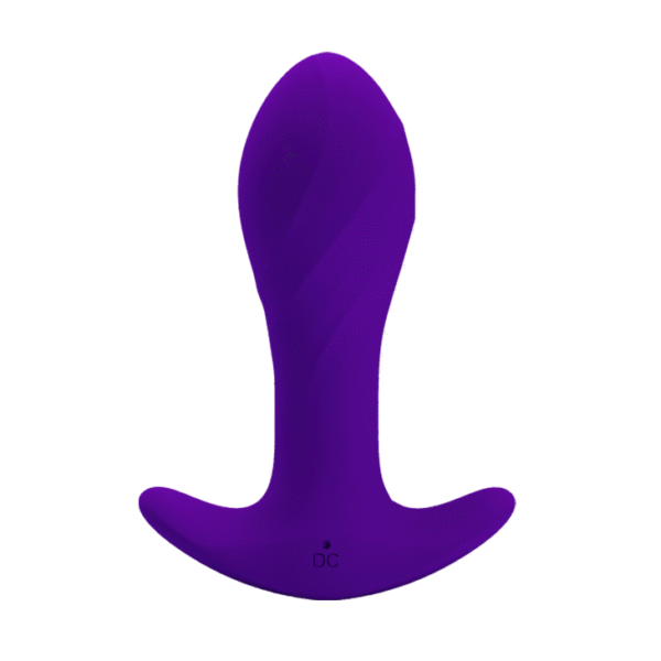 PRETTY LOVE ANAL PLUG MASSAGER PURPLE - Image 2