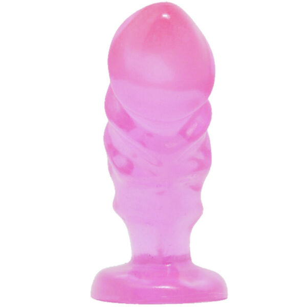 BAILE UNISEX ANAL PLUG WITH SUCTION CUP PINK - Image 2