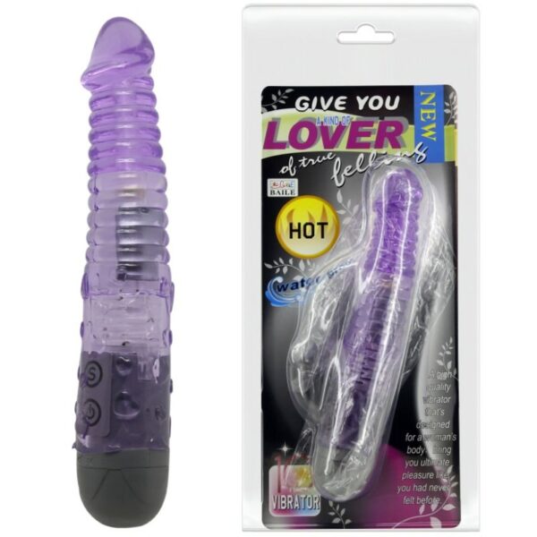 GIVE YOU LOVER A KIND OF LOVER PURPLE VIBRATOR - Image 2