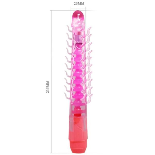 FLEXI VIBE SENSUAL SPINE BENDABLE VIBRATING PURPLE 23.5 CM - Image 4