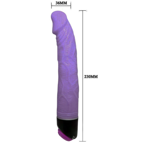 BAILE ADOUR CLUB REALISTIC VIBRATOR PURPLE - Image 3