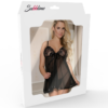 SUBBLIME CROSSED STRAPS FETISH CORSET - Image 3