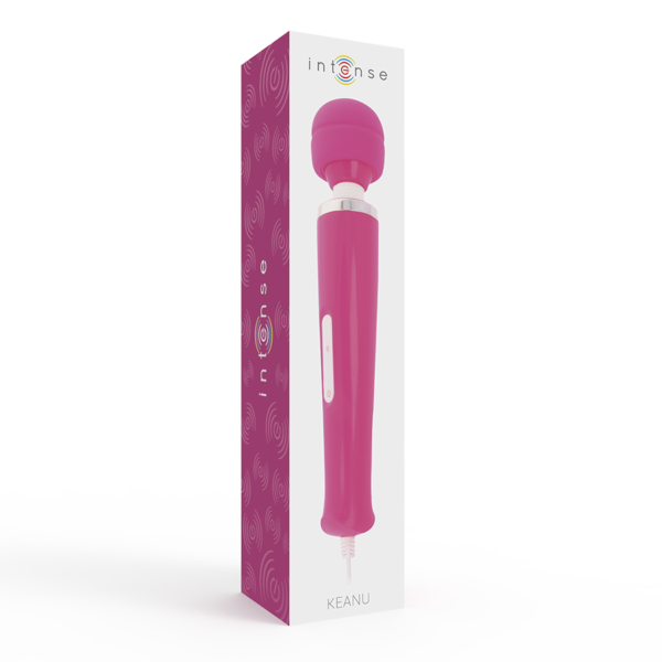 INTENSE KEANU VIBRATING POWER WAND PINK - Image 5