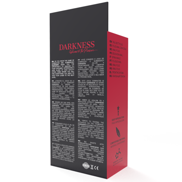DARKNESS ANAL PLUG 28CM SILICONE - Image 4