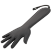 DARKNESS FETISH BLACK PADDLE HAND