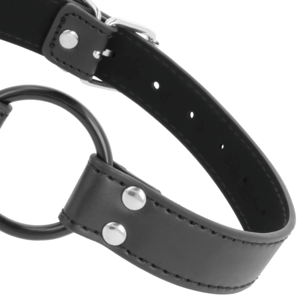 DARKNESS BLACK GAG RING 3.6CM - Image 3