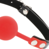 DARKNESS BALL SILICONE GAG RED - Image 3