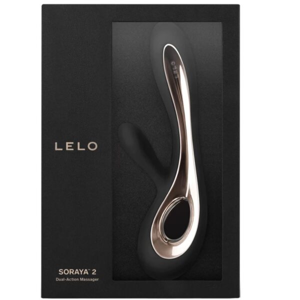 LELO - SORAYA 2 VIBRATOR RABBIT BLACK - Image 3