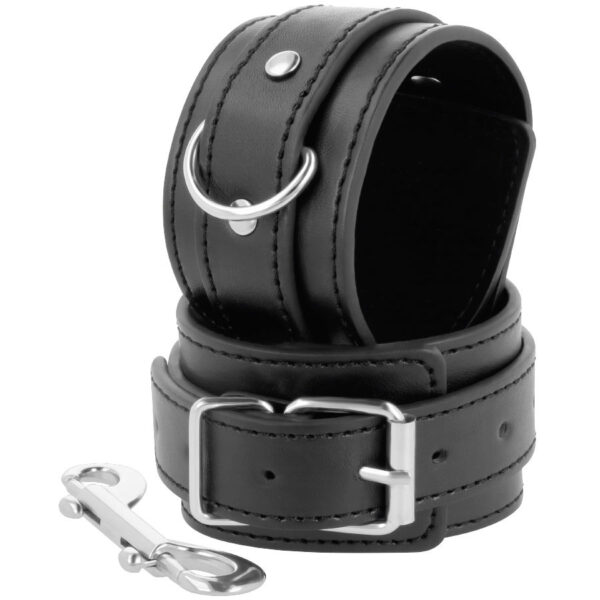 DARKNESS BLACK ADJUSTABLE CUFFS WITH DOUBLE REINFORCED TAPE