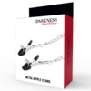 DARKNESS ADJUSTABLE NIPPLE CLAMPS METAL - Image 4
