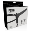 FETISH SUBMISSIVE SILICONE STRAP-ON BLACK 15CM - Image 5