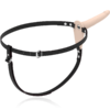 FETISH SUBMISSIVE SILICONE STRAP-ON VIBRATOR FLESH 15CM - Image 6