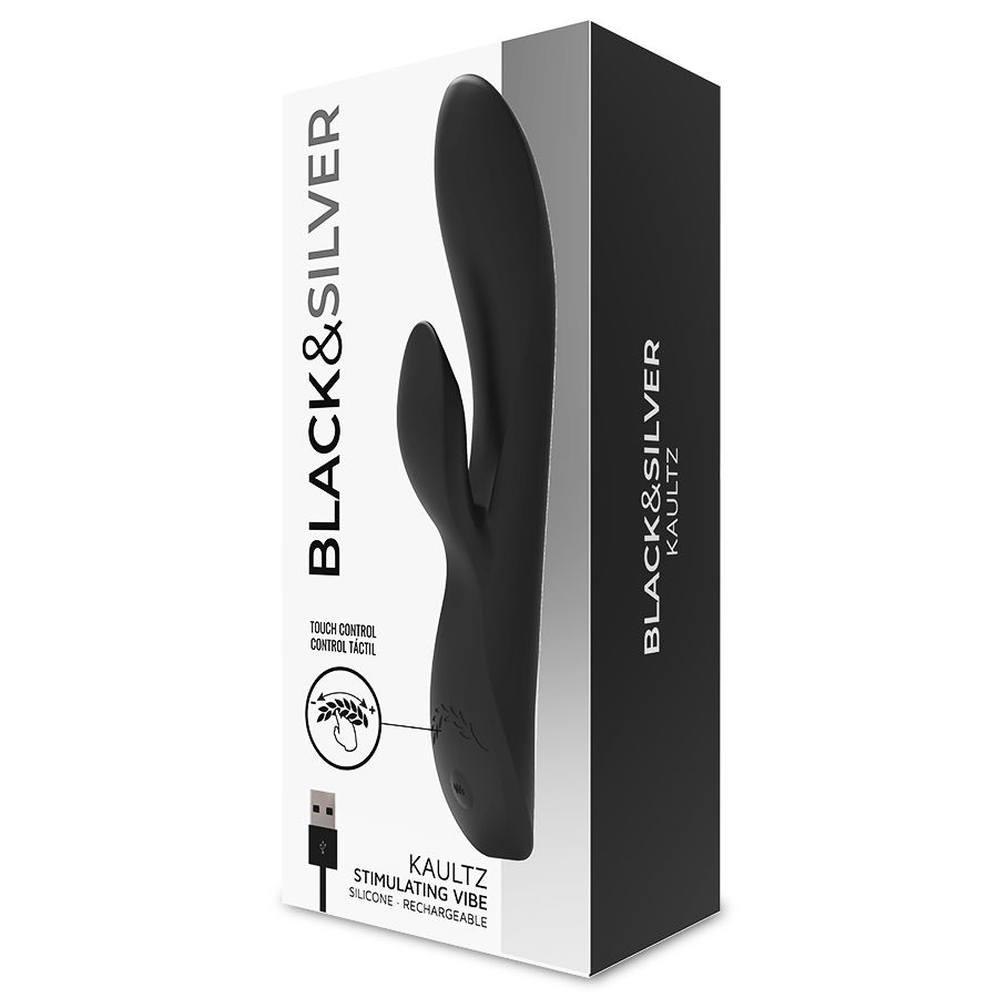 BLACK & SILVER KAULTZ VIBRATOR TOUCH CONTROL - Image 8