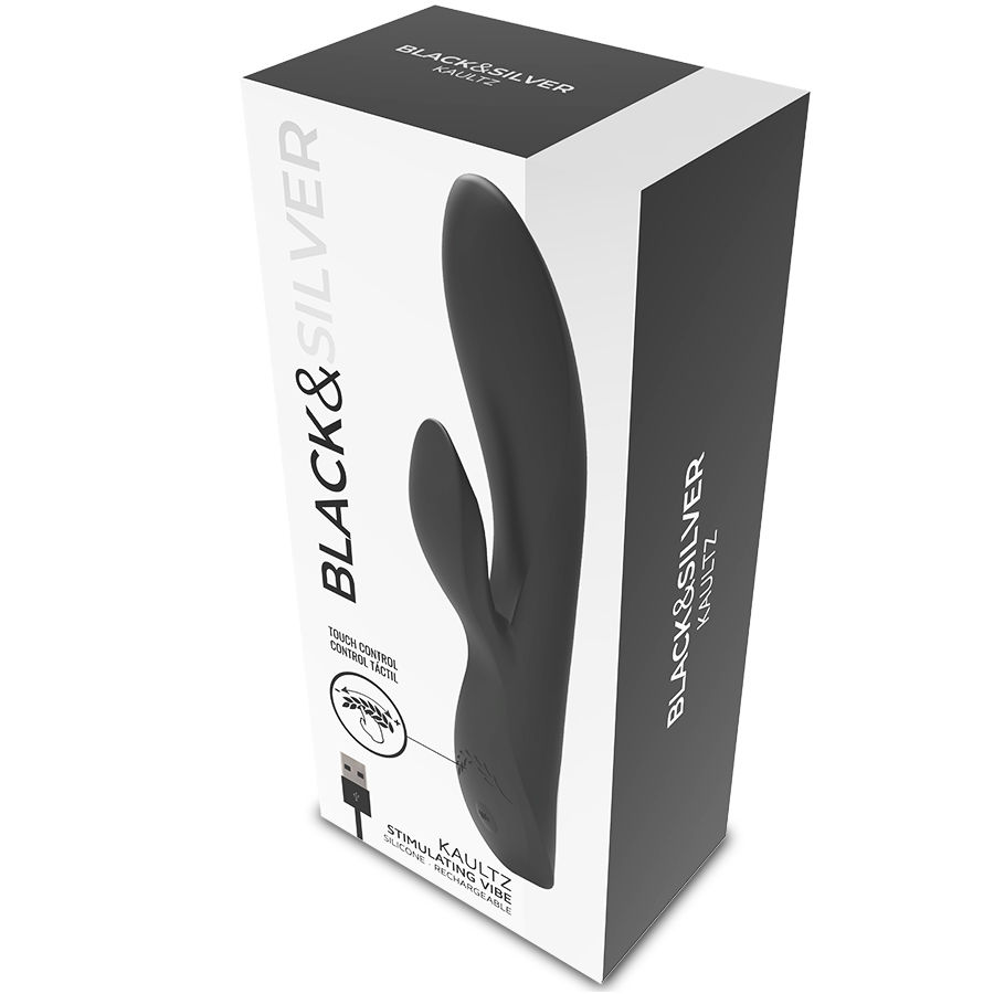 BLACK & SILVER KAULTZ VIBRATOR TOUCH CONTROL - Image 9