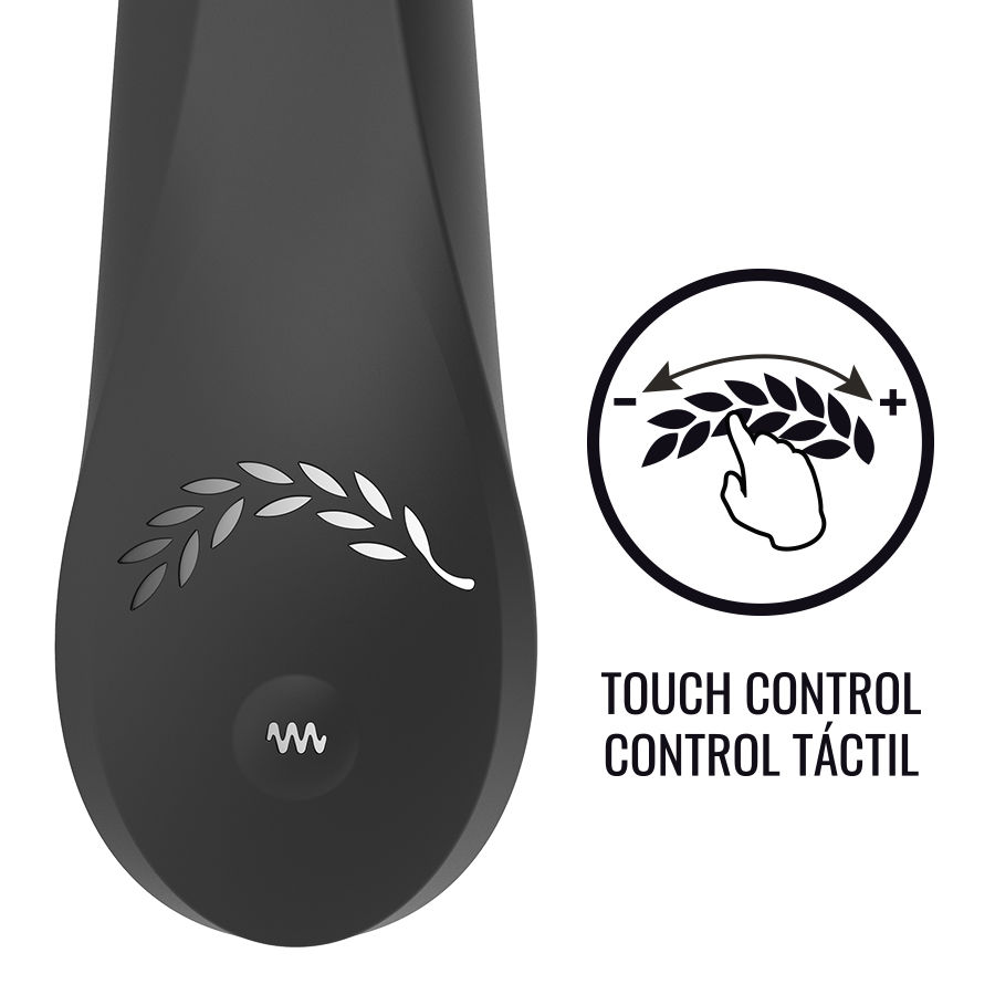 BLACK & SILVER KAULTZ VIBRATOR TOUCH CONTROL - Image 2