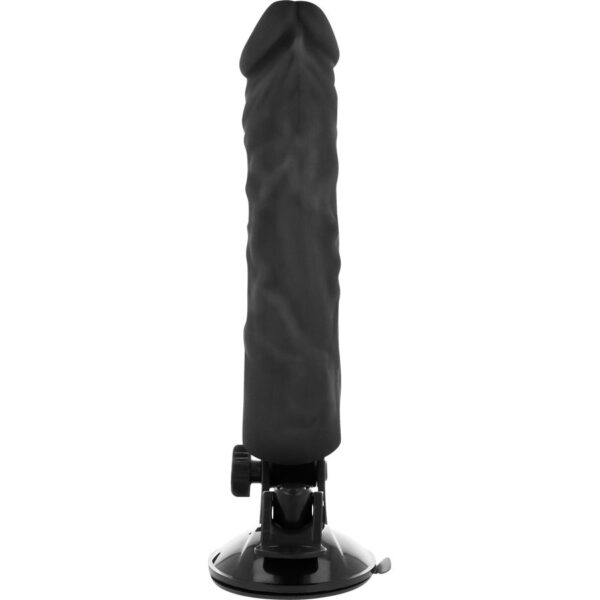 BASECOCK REALISTIC VIBRATOR REMOTE CONTROL BLACK 21 CM - Image 3