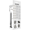 BASECOCK REALISTIC VIBRATOR REMOTE CONTROL BLACK 19.5CM - Image 6