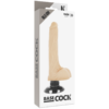 BASECOCK REALISTIC VIBRATOR 2-1 FLESH 18.5CM - Image 4