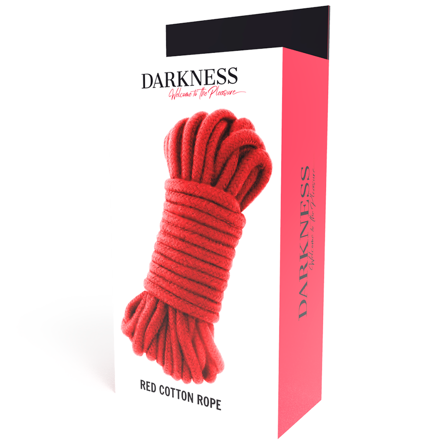DARKNESS KINBAKU ROPE 10 M - RED - Image 4