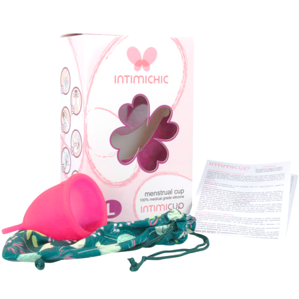 INTIMICHIC MENSTRUAL CUP MEDICAL GRADE SILICONE SIZE L - Image 4