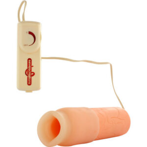 SEVENCREATIONS GOLD MASTURBATOR WITH VIBRATION