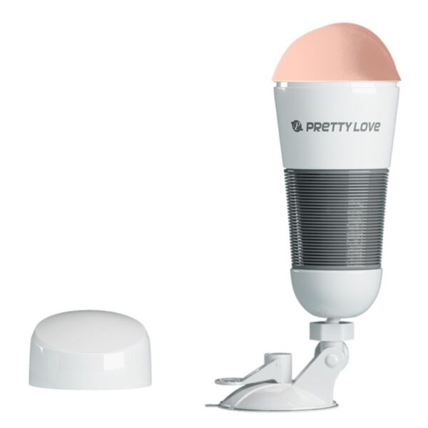 PRETTY LOVE HEDY VIBRATING WHITE MASTURBATOR VAGINA - Image 2