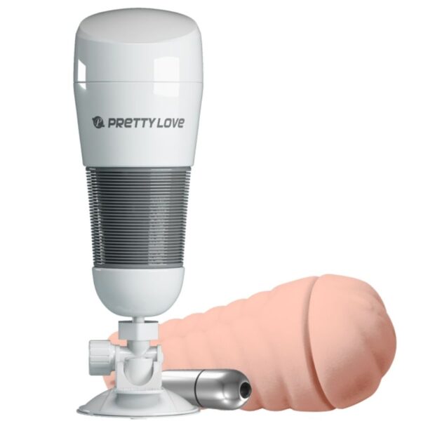 PRETTY LOVE HEDY VIBRATING WHITE MASTURBATOR VAGINA - Image 3