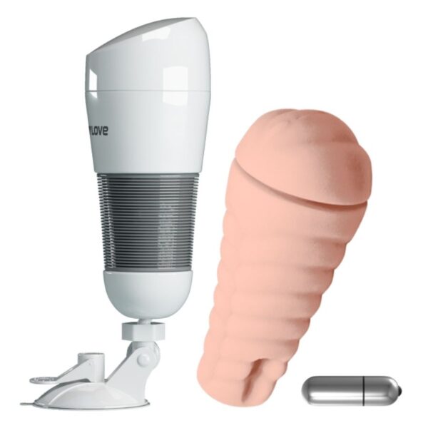 PRETTY LOVE HEDY VIBRATING WHITE MASTURBATOR VAGINA - Image 4