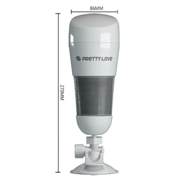 PRETTY LOVE HEDY VIBRATING WHITE MASTURBATOR VAGINA - Image 8