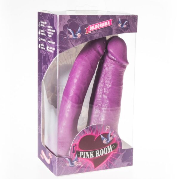 PINK ROOM ARTHUS REALISTIC DILDO PURPLE 17CM/15.5CM - Image 2