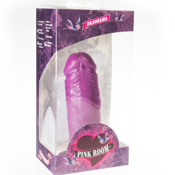 PINK ROOM DAEL REALISTIC DILDO PURPLE 18.5 CM - Image 2