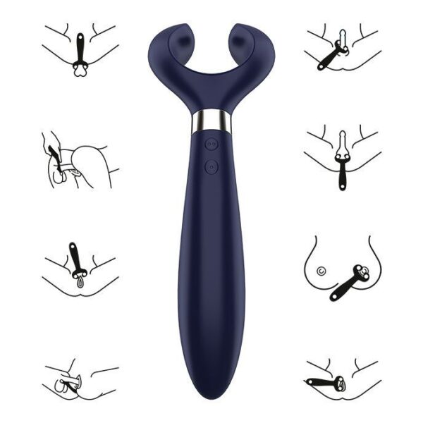 SATISFYER ENDLESS FUN MULTI VIBRATOR 3 BLUE - Image 4