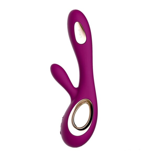 LELO SORAYA WAVE DEEP RABBIT VIBRATOR ROSE - Image 2